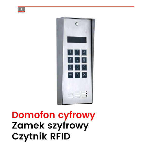 Digitálny domofónový panel s RFID čítačkou a klávesnicou Laskomex CD-2600R EC-19583
