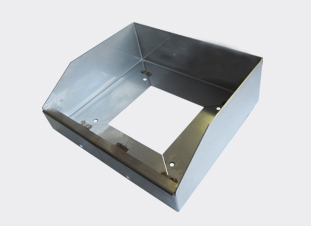 Povrchová jednosegmentová nerezová skrinka pre vstupný panel Laskomex DAX-2-1 INOX EC-17040