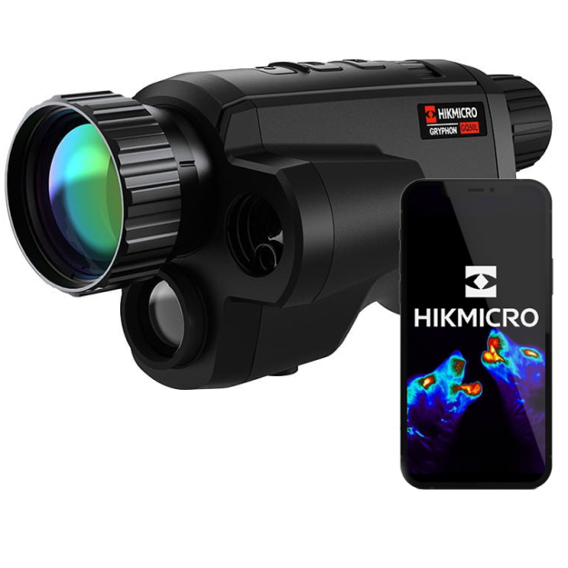 Gryphon HD LRF GQ50L - Termovízor ručný 3v1, 640x512, 50mm - Hikmicro