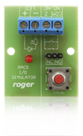 Simulátor vstupov a výstupov pre kontrolu prístupu Roger IOS-1 EC-21124