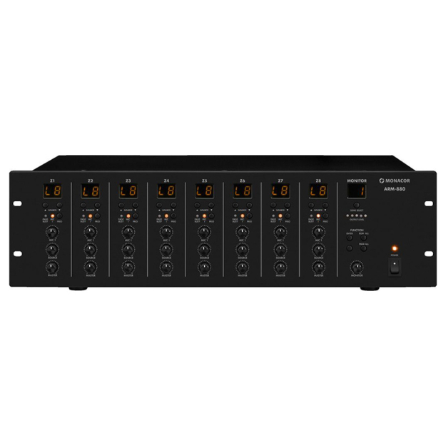 Zónová audio matica 8 × 8 Monacor ARM-880 EC-25071