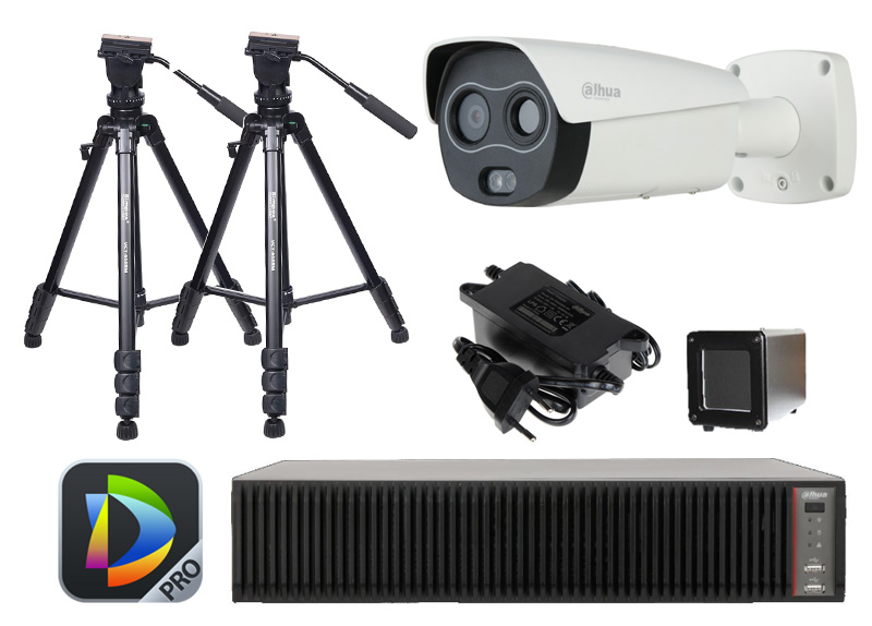 Systém merania teploty ľudského tela - Dahua