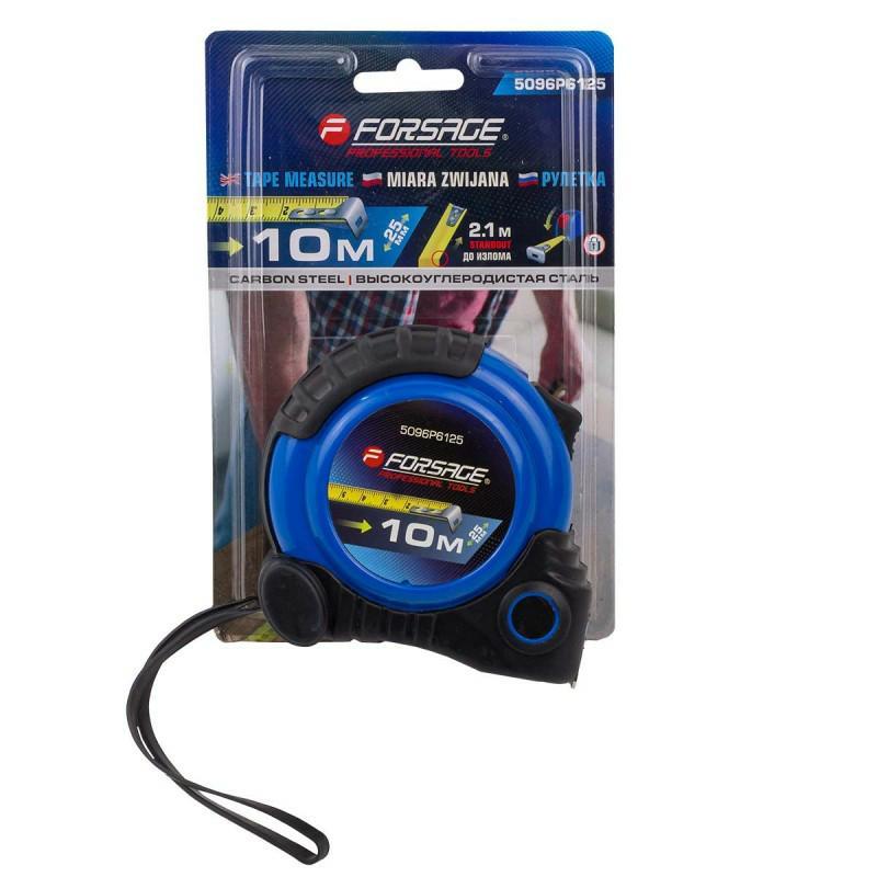 Forsage Skladací meter zvinovací pás 10 m x 25 mm