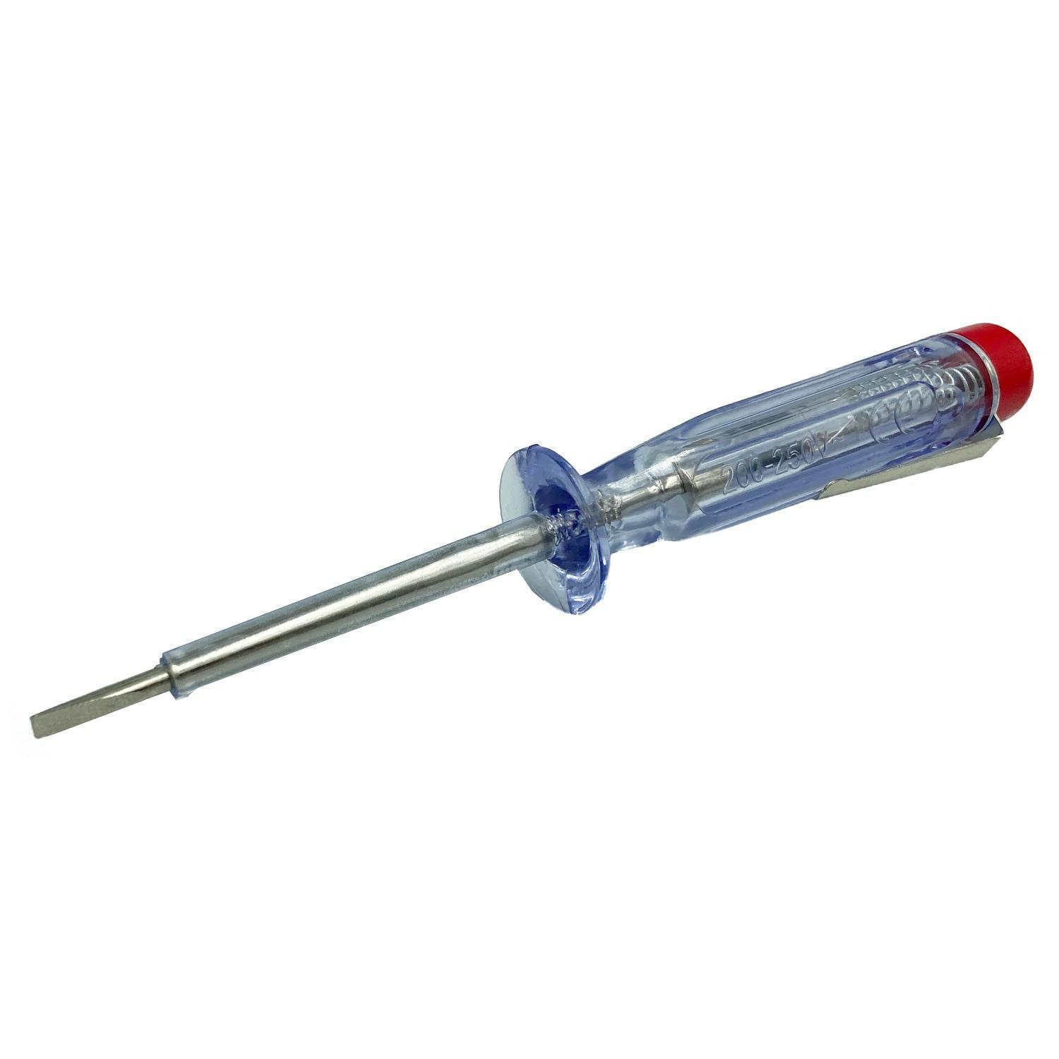 WMC Elektrická skúšačka - neónka 250V 50/60Hz + páska