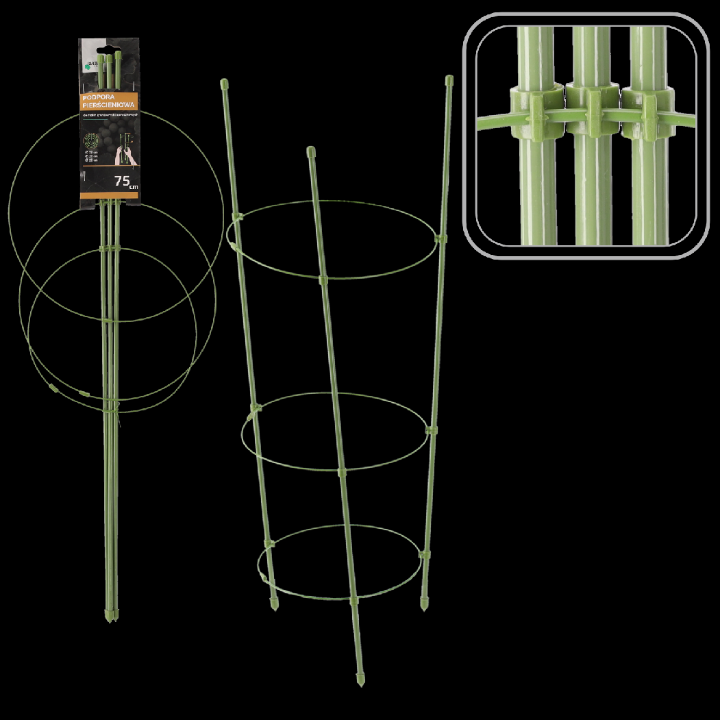 Kruhová opora na rastliny 75 cm CH-DEN6546