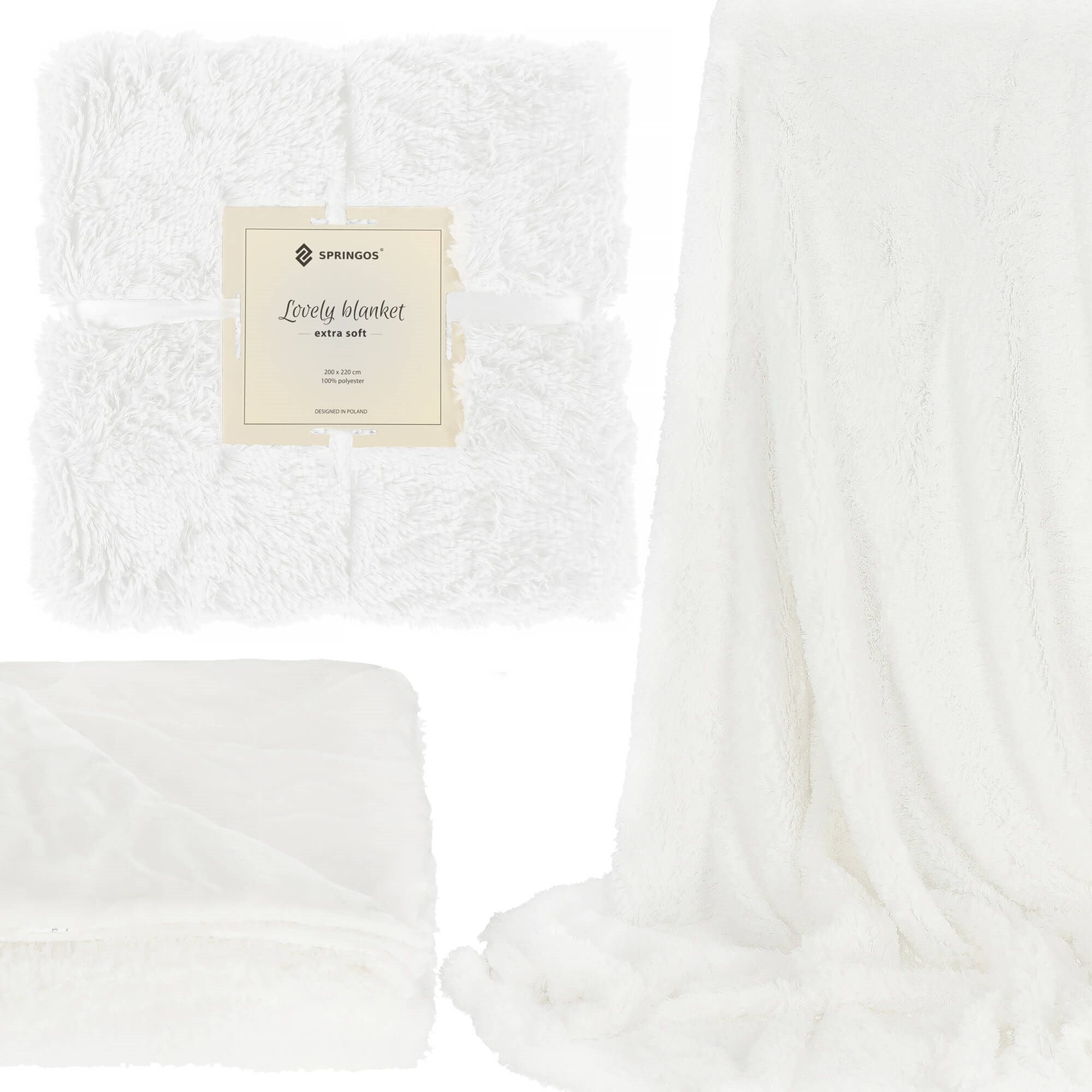 Springos HA7269 CHLUPATÁ DEKA 200x220 CM