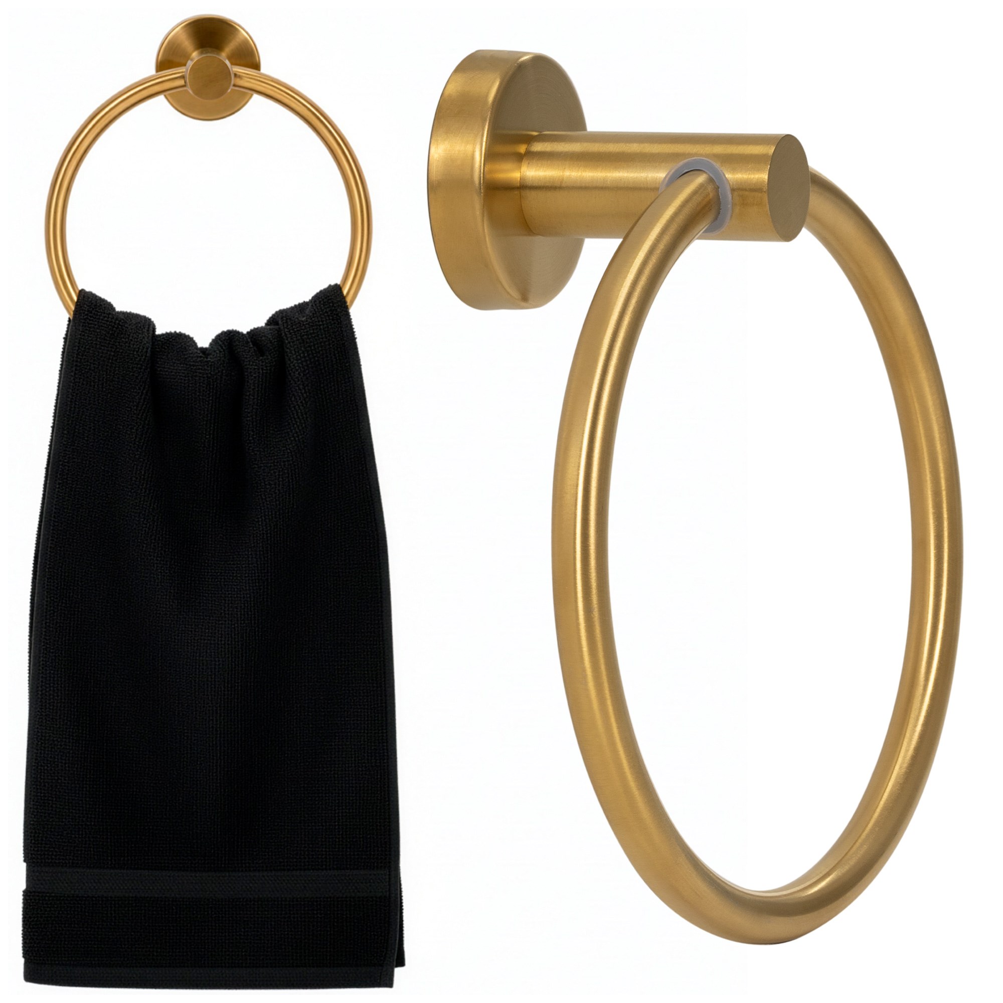 Kruhový držiak na uterák 15,5 cm S-HG0075