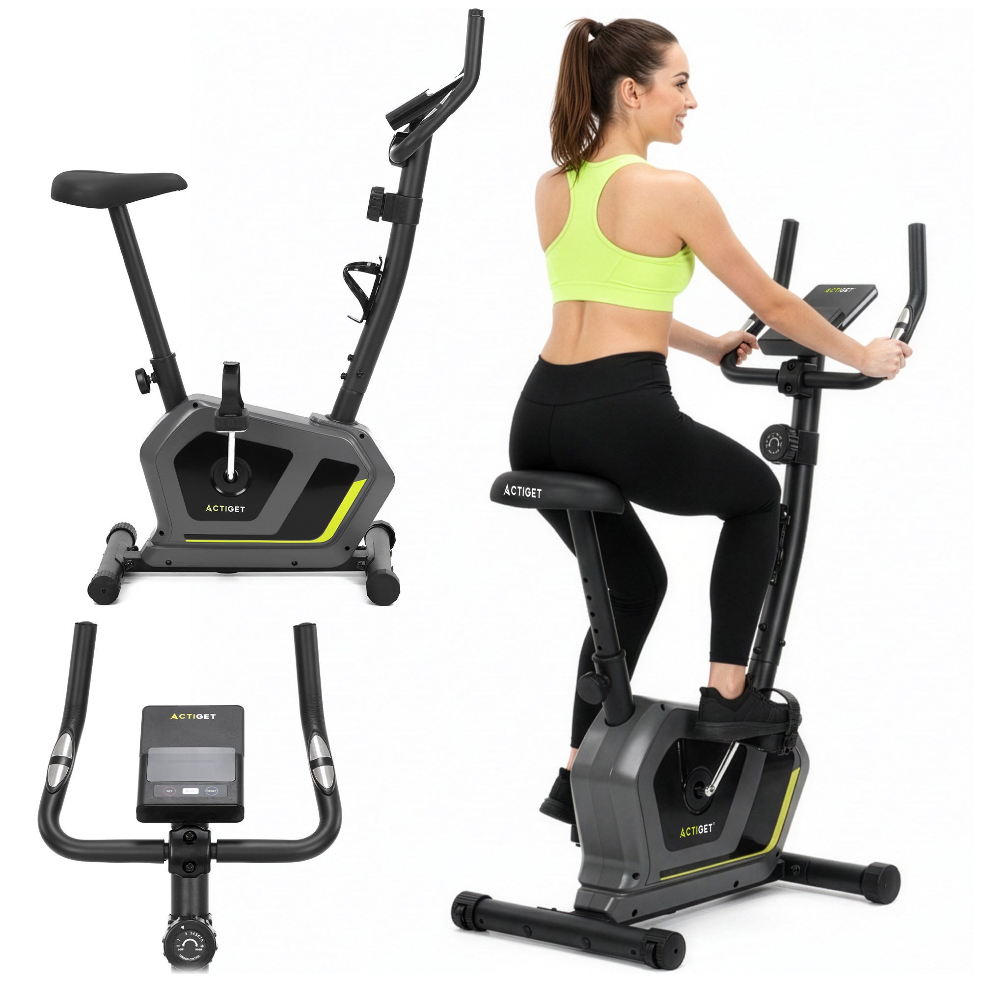 Magnetický stacionárny bicykel Actibike Pro S-ACT0175