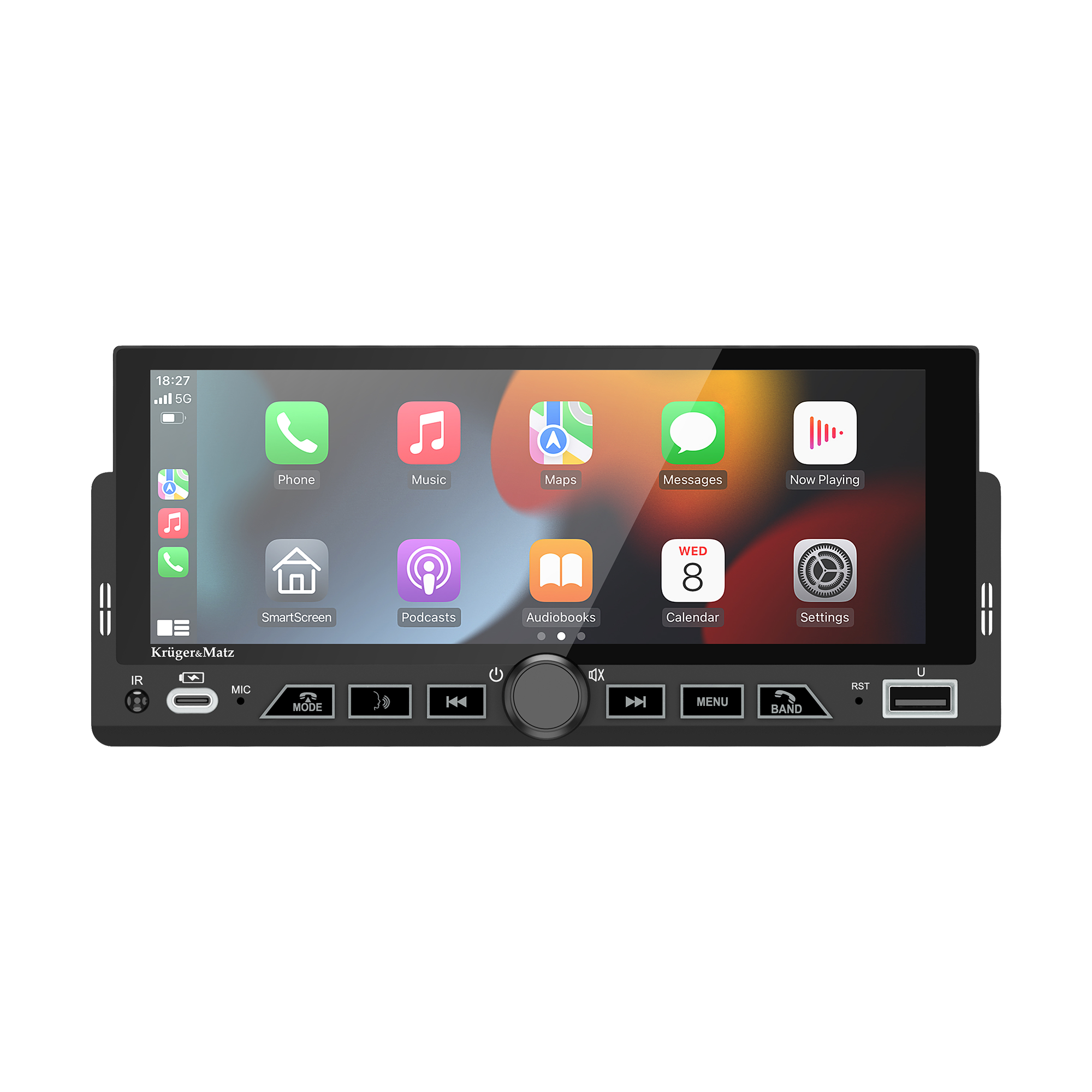 Autorádio Kruger&Matz KM2017 CarPlay/AndroidAuto