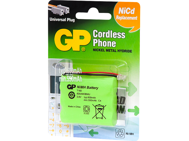 GP Batteries Akumulátor 3,6V pre mobilný telefón T160-U1