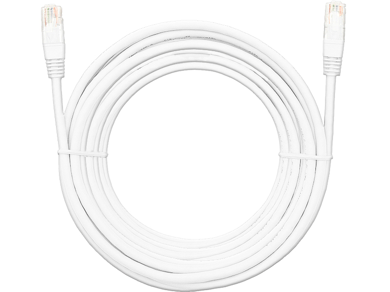 BLOW Internetový kábel 10 m biely