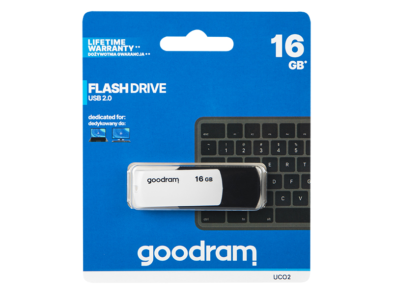 USB kľúč 16GB GOODRAM UCO2 USB2.0