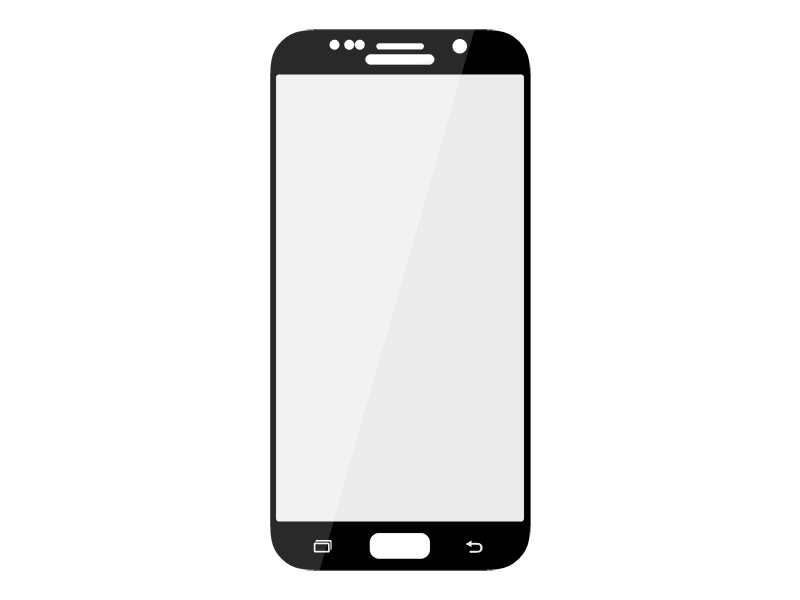 3D tvrdené sklo Samsung S7 čierne