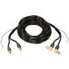 2xRCA 6mm 5m uhol + Hi-End 4434-