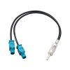 Anténny adaptér Ford 2xFAKRA na DIN 0224-