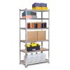 Kovový regál 222 x 110 x 50 cm HR-815