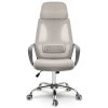 Kancelárska stolička Prague svetlosivá