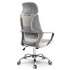 Kancelárska stolička Prague svetlosivá