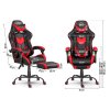 Herná stolička Cerberus pre hráčov čierno-červené