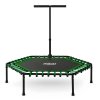 Jumping trampolína 127 cm šesťhranná zelená
