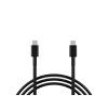 USB-C kábel 1,5 m čierny 66-150-