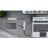 USB-C hub 5v1 s HDMI, USB 3.0, SD, microSD a USB-C PD L-KM0390