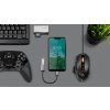 USB-C OTG kábel, 16,5 cm L-KM1246