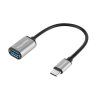 USB-C OTG kábel, 16,5 cm L-KM1246