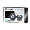 Reproduktory do auta Peiying PY-AQ352C 3,5" koaxiálne 60W