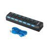 Rebel USB hub 7 portov L-KOM0941