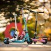 Detská elektrická kolobežka Rebel Fun Wheels modrá L-ZAB0031B