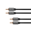 Audio kábel 2x RCA – 2x RCA 1,8 m Krüger&Matz L-KM0305