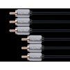 RCA audio video kábel 3x RCA - 3x RCA 1,8 m Krüger&Matz L-KM0307