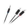 Audio kábel jack 3,5 mm na 2 RCA 10 m Cabletech L-KPO3952-10