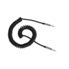 Stereo audio kábel jack 3,5 mm samec-samec 1,5 m pružinový Krüger&Matz L-KM0338