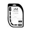 USB A na micro USB kábel 1 m Krüger&Matz L-KM0324