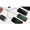 USB kábel 3v1 micro USB, USB-C, Lightning 100 cm L-RB-6005-100-B