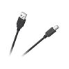 USB A - USB B kábel k tlačiarni 1,8m čierny Eco-line KPO2784A-1.8