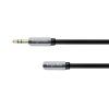 Predlžovací audio kábel Jack 3,5 mm stereo 1 m L-KM0315