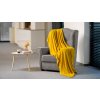 Fleecová deka 150x200 cm TEESA - žltá