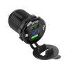 Panelová autonabíjačka 2x USB Quick Charge s voltmetrom L-PY-CHR0004