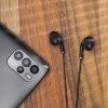 Slúchadlá do uší USB-C s mikrofónom Krüger&Matz C1 čierne L-KMPC1-B
