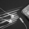 Slúchadlá do uší USB-C s mikrofónom Krüger&Matz C2 biele L-KMPC2-W