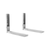 Nástenný držiak na mikrovlnku Cabletech MC-01 biely L-UCH0124-1