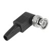 BNC konektor uhlový s ohýbkou WTY0495