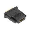 Redukcia DVI 24+1 na HDMI, DVI samec / HDMI samica L-KOM0951