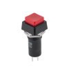 Tlačidlový spínač 230V ON-OFF, 2-pin, červený PRK0013B