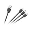 USB A - micro/C/lightning 1,2m KPO3945