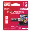 Pendrive Goodram USB 3,0 + microUSB 16GB OTG czarny