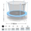 Trampolína 183cm modrá
